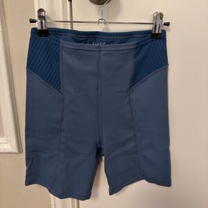 For Love & Lemons Dani Ribbed High Rise Bike Shorts